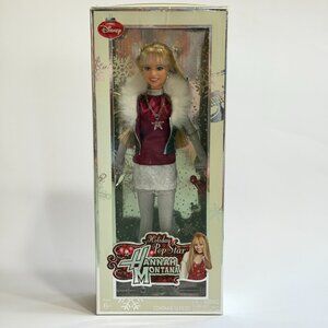 Hannah Montana Holiday Pop Star Doll Christmas Disney with Box 2008 Y2K
